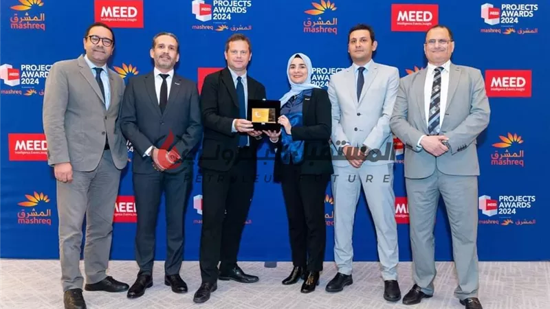 إنبي تفوز بجائزة التميز في الطاقة علي مستوي الشرق الأوسط عن مشروع توسعات مصفاة تكرير ميدور