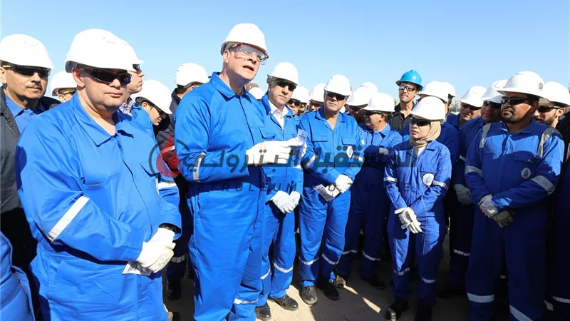 الشركة العامة تنجح فى وضع بئرين على الإنتاج بحوالي 1000 برميل 