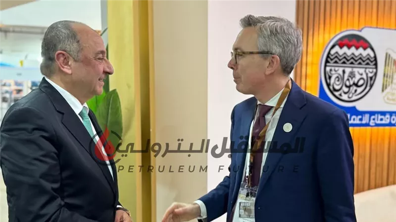 وزير قطاع الأعمال العام يلتقي الرئيس التنفيذي لشركة 