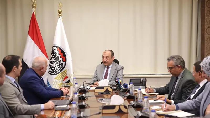وزير قطاع الأعمال العام يلتقي وفدا من 