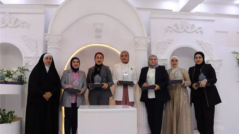 تكريم مهندسات شركة نفط الوسط بمناسبة اليوم الوطني للمراة العراقية