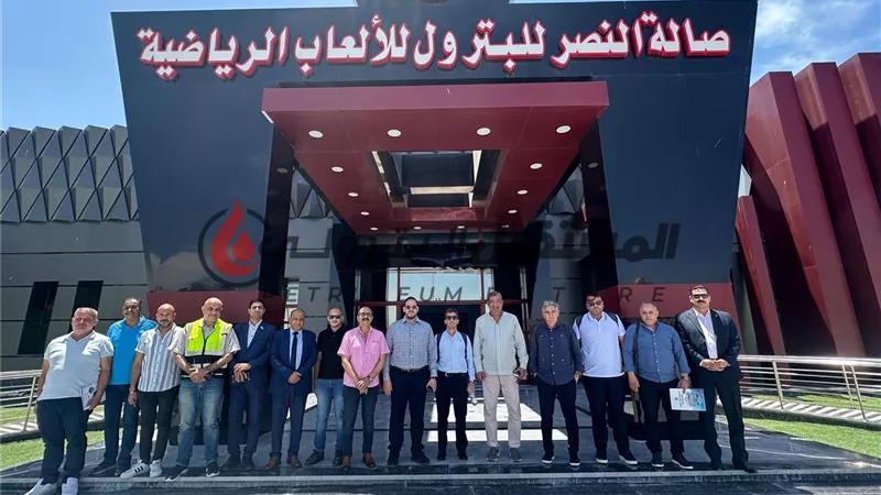 وفد فياريال الإسباني يزور صالة النصر للبترول لعمل اتفاقية تؤامة فى اكاديميات كرة القدم
