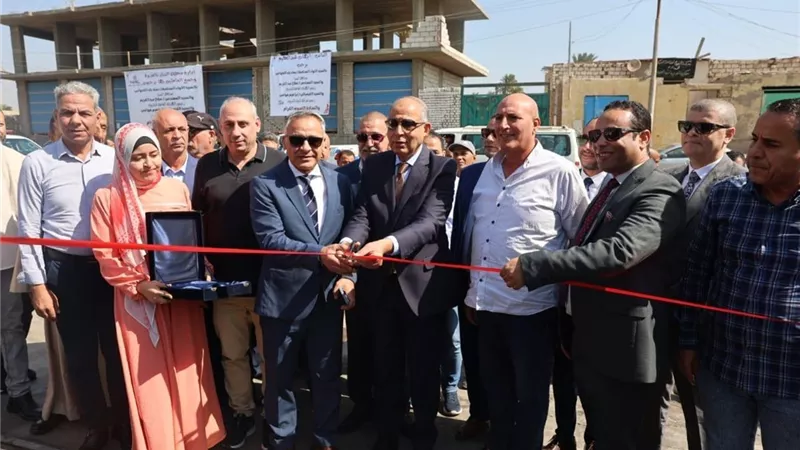 النيل للبترول تفتتح  محطة خدمة وتموين سيارات حديثة بالمنيا
