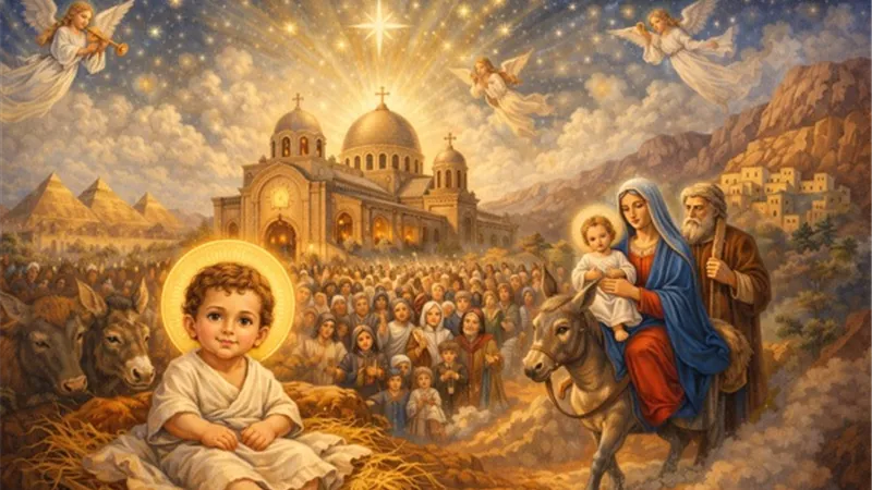 طفل وكنيسة وشعب حتى آخر الزمان
