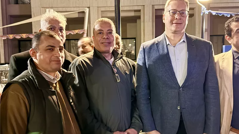 بالصور: صحفيو البترول بصحبة الوزير في سحور الوزارة