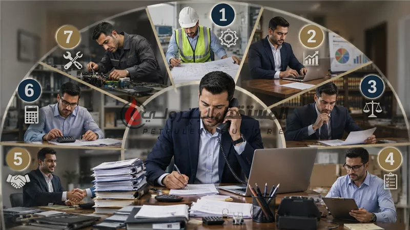 مديرو المهمات.. ٧ صنايع