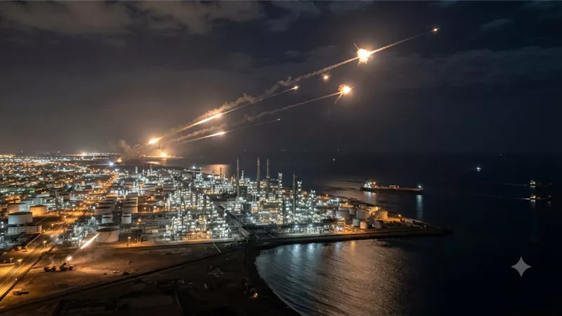 الحوثيون يعلنون استهداف منشآت أرامكو في جيزان وينبع بالصواريخ والمسيّرات