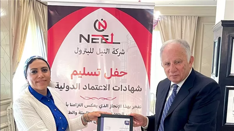 النيل للبترول» تحصد شهادة «ISO 39001» لنظام إدارة السلامة المرورية بجهود ذاتية