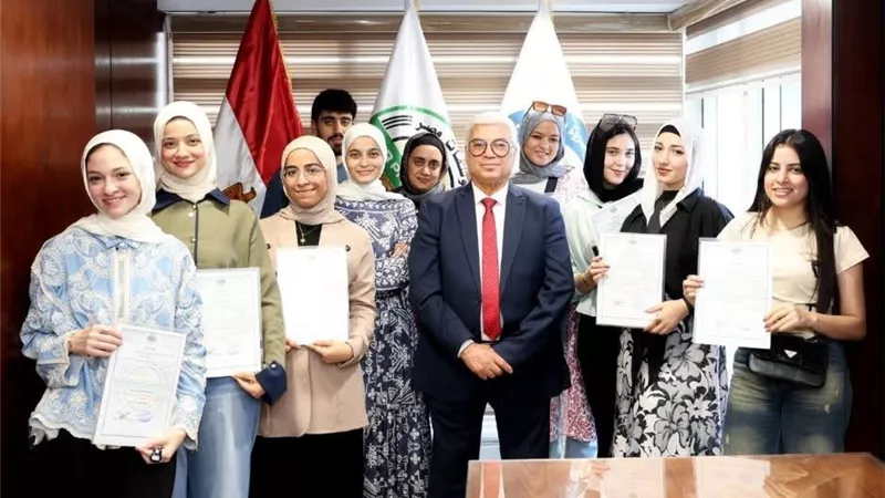 فوسفات مصر تختتم البرنامج التدريبي لطلاب 3 جامعات بالمركز الرئيسي