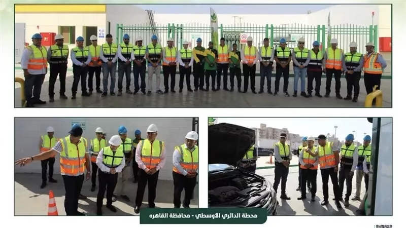 كارجاس تواصل التوسع في تشغيل 6 محطات جديدة لتموين السيارات بالغاز الطبيعي في 4 محافظات