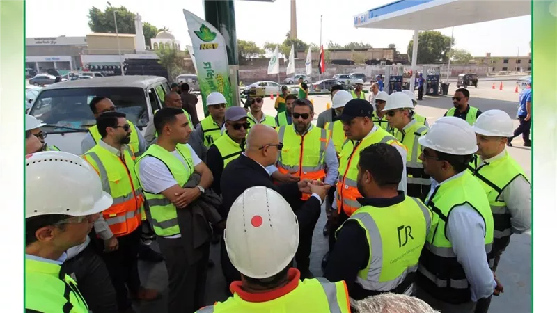 كارجاس تفتتح محطتى المعصرة 2 والعيادية