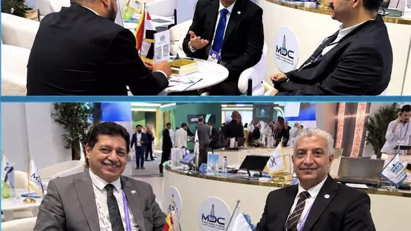خدمات البترول البحرية PMS تبحث فرص التعاون مع كبرى الشركات خلال مؤتمر الطاقة بالرياض