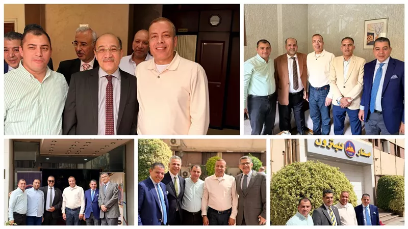 تظاهرة بمنار مصر للبترول إحتفالاً وتكريماً بمحمد ماجد بخيت