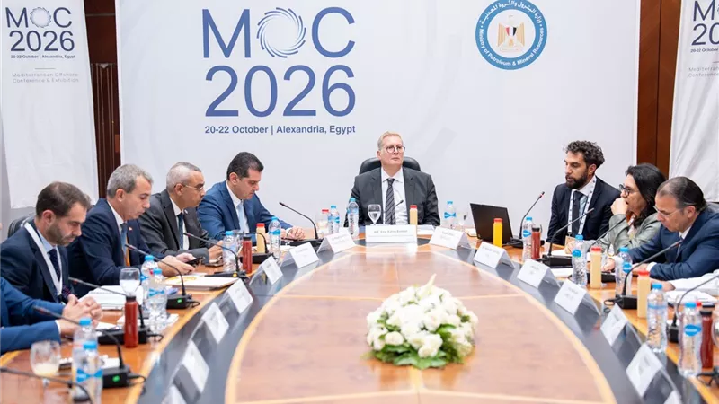 وزير البترول يترأس مائدة مستديرة في «MOC 2026» لبحث تسريع الاستثمارات وزيادة إنتاج الغاز الطبيعي